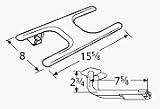 'Burner Asmby, H Twn 2.25 , Ss, 15.875 X 8; Th'