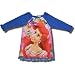 Disney Princess Ariel The Little Mermaid and butterfly long sleeve nightgown for toddler girls