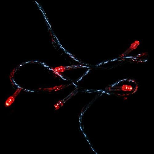 1 X LEDSpring 100 Led Light String Christmas Party Fairy Light(Red)