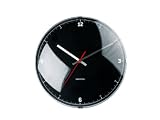 Karlsson Hour Minute Dome Wall Clock, Black