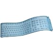 Glowtype Virtually Indestructible Keyboard Illuminated Silicone Flex USB 109KEY