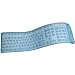 Glowtype Virtually Indestructible Keyboard Illuminated Silicone Flex USB 109KEY