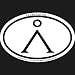 Stargate Earth Glyph Oval Bumper Sticker