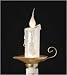 Club Pack Of 12 Candle Bubble Night Lights With Church Decal