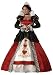 In Character Costumes, LLC Women's Queen Of Hearts Costume with Hoop and Tulle Petticoat, Red/White/Black, XXX-Large