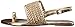 Nine West Women's Karaoke Synthetic Dress Sandal