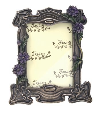 Art Nouveau - Daisy Frame - Collectible Flower Photo Decoration Statue