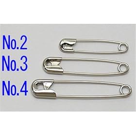 【クリックでお店のこの商品のページへ】FJK 安全ピン(No.2・No.3・No.4)※サイズ選択不可： ホーム＆キッチン