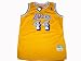 Jerry West Mitchell and Ness Gold Throwback Los Angeles Lakers Jersey Size 54