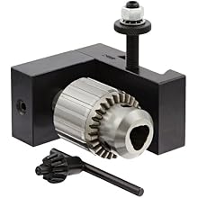 Dorian Tool D35 Chromium Molybdenum Alloy Steel Quick Change Dovetail Drill Chuck Toolholder for SDN30BXA Super Quick Change Tool Post, 0" - 1/2" Tool Capacity, 3-3/32" Height