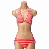 （ロキシー）roxy 水着（レイヤード ニット ホルタービキニ） レディス