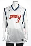 Adidas White, Blue and Orange Gerald Wallace Charlotte Bobcats NBA Jersey