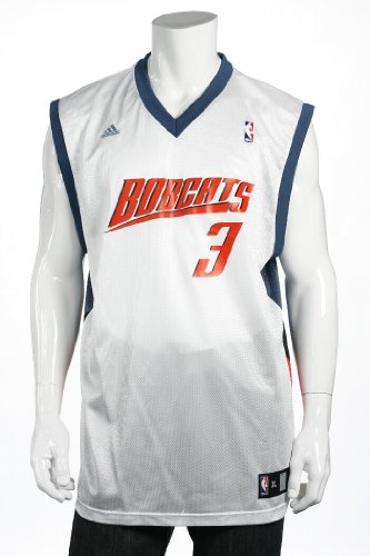 Adidas Gerald Wallace Charlotte Bobcats NBA Jersey, Size 2XLarge