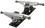 Venture Steve Williams 1 Low (Set of 2) Skateboard Trucks - 5.0 Inch - Silver Hanger / Black Base