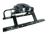 Curt E5 5th Wheel Hitch Black Powder Coat E5 Fifth Wheel Hitch (16,000 lbs capacity) with rail mount kit