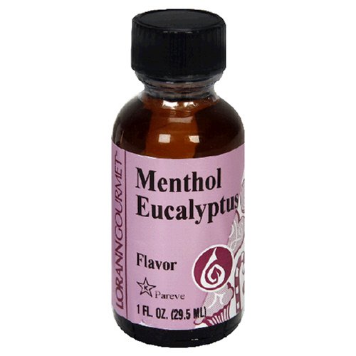LorAnn Artificial Flavoring Oils, Menthol Eucalyptus Flavoring Oil, 1-Ounce Bottles (Pack... by LorAnn Oils