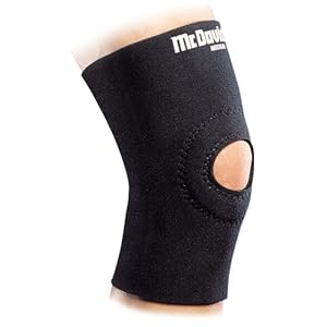 McDavid Neoprene Open Patella Cut Out Knee Sleeve, X-Large