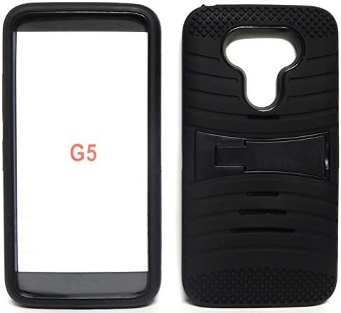 U-Case Hybrid Cover Case for { Other } LG G5 RS988 (Black &amp; Black)