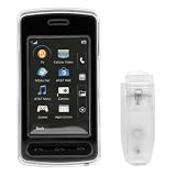 Transparent Clear Crystal Snap-on Cover Case with Clip for AT&T LG Vu CU920 cell Phone