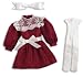 Samantha's Cranberry Party Dress
