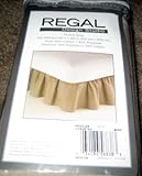 Regal Design Studios Twin Size Bed Skirt Color Brownstone Bed Skirts