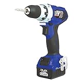 (業務用5個セット) trad 充電式ドリル＆ドライバー（DIY用） TCL-002 14.4V ブルー スポーツ レジャー DIY 工具 電動ドリル [並行輸入品]