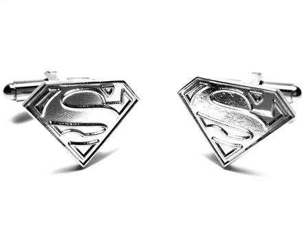 Silver Limited Edition Superman Cufflinks Cuff Links Super Man DC Comics