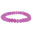 8mm Rondell Stretch Bracelet - Purple Jade