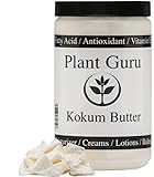 Kokum Butter Refined Raw 1 Lb (16 Oz) (HDPE Food Grade Jar)