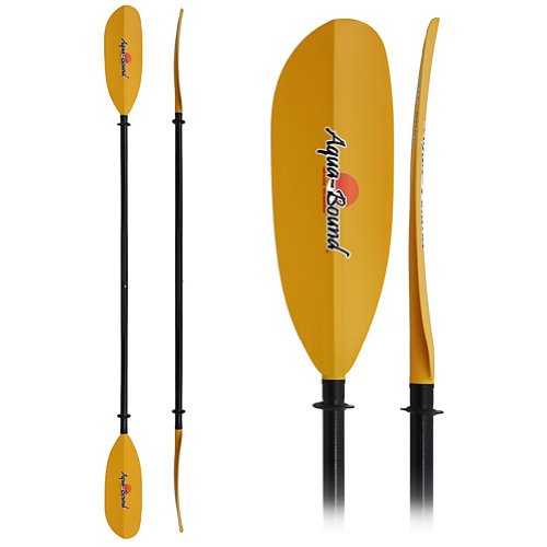 AquaBound Sting Ray Fiberglass 2 Piece Small Shaft Kayak Paddle 210cm