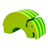 Bobles Tumbling Elephant - Lime Green