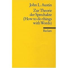 Zur Theorie der Sprechakte.