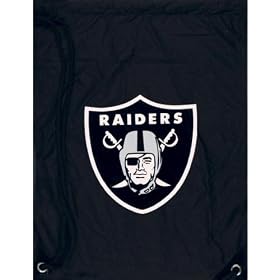 Oakland Raiders - Logo Nylon Backsack