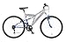 Townsend Mohawk 26 Men's Front Suspension Mountain Bike - 18 Inch, White/Blue