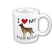 I Love My Belgian Malinois Coffee Mug