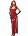 California Costumes Women's Silver Screen Sinsation Costume, Red