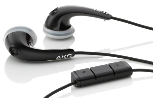 Harman-Kardon AKG K 318 High Performance In-Ear Bud Kopfh&ouml;rer mit Apple iPhone Steuerung schwarz