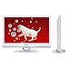 Haier HL22XSLW2 White 22-Inch Ultra Slim LED LCD HDTV