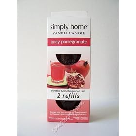 Yankee Candle Juicy Pomegranate Electric Home Fragrance Unit Refills