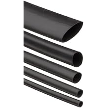 Insultab 30-PVC-175BK 175 Piece All Black Heat Shrink Tubing Assortment Kit
