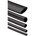 Insultab 30-PVC-175BK 175 Piece All Black Heat Shrink Tubing Assortment Kit