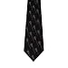 Woven Lacrosse Stick - Black Lacrosse Silk Tie