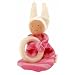 Käthe Kruse 89122 - Greifling Wichtel rosa, aus kontrolliert-biologischer Baumwolle