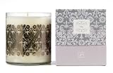 Paddywax Luxe 20-Ounce Poured Glass Candle, Lilac