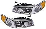 Lincoln Town Car Replacement Headlight Assembly - 1-Pair