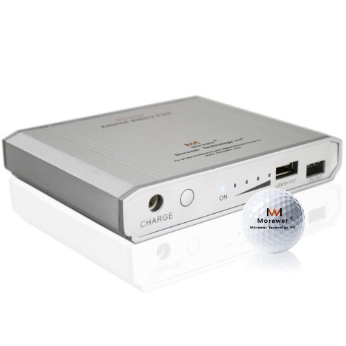 Morewer (TM) Morewer Portable External Battery Pack for 19V 3.42A Gateway 3000 4000 6000 6500 ML3000 MX3000 Solo Series Laptops and Charger for Apple iPad, iPad2; iPhone 4S 4G 3GS 3G 2G (AT&T / Verizon); iPod Touch (1G 2G 3G 4G); iPod Nano; iPod Class
