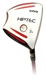 Hiptec Geo #3 Fairway Wood. Super Hard Hyper Steel Head (Right Handed, 15- Degrees Loft)