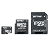 BUFFALO microSDカード 高速モデル(SDメモリーカード、miniSDカード変換アダプタ付属) 2GB MB-RMSD-2GA