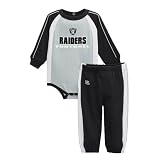 Infants' Oakland Raiders 2-pc. Creeper Set