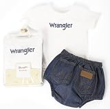 Wrangler  Infant Blue Denim Gift Set 6 Month B